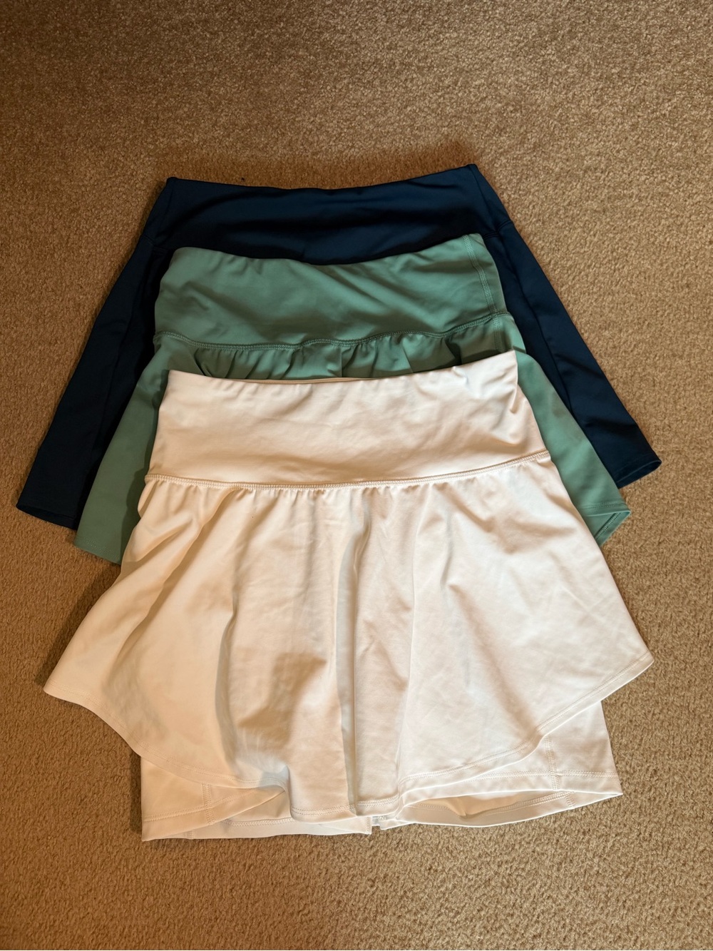Lot of 3 Old Navy Tennis Golf Skirts with Shorts All Size Medium - Picture 2 of 11